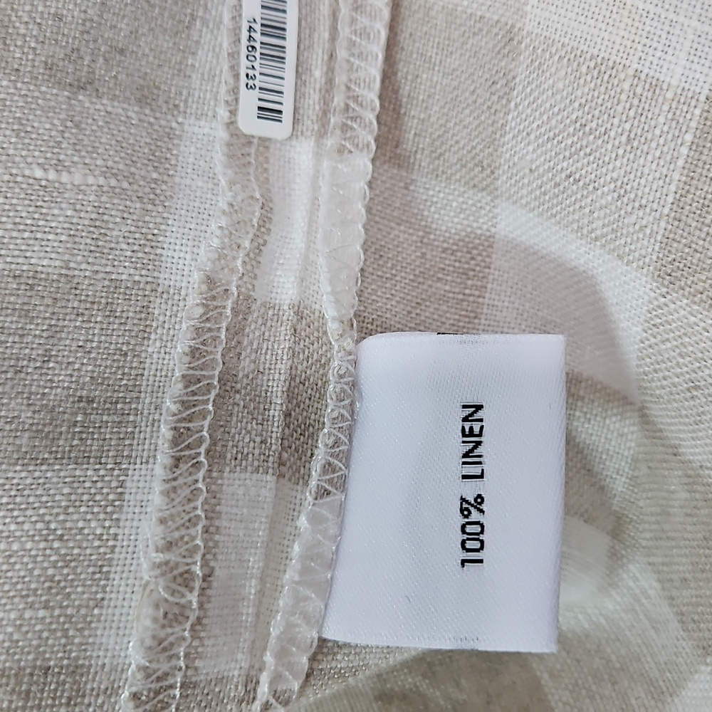 Arloom  Lola Linen Gingham Kaftan  XS/S - Picture 9 of 11